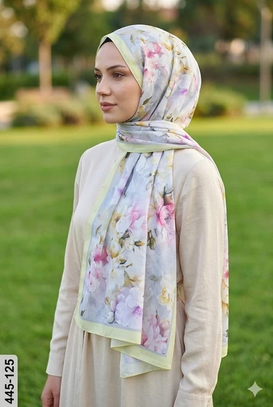 Buqle Dijital Desenli Soft Şal 445-125 ürün görseli 1