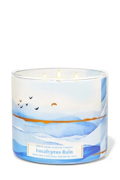 Bath & Body Works Eucalyptus Rain Büyük Mum 411 g ürün görseli 1