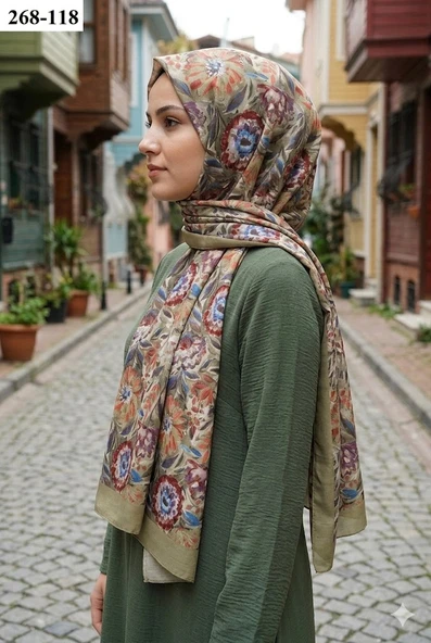 Locella Koza Soft Pamuk Şal 268-118 ürün görseli 1