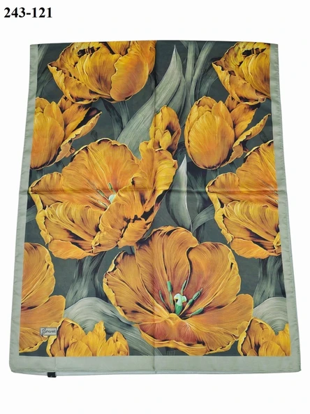 Sharell Soft Pamuk Şal (Yeşil) 243-121 - Resim 2