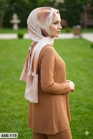 Buqle Dijital Desenli Soft Şal 446-115 ürün görseli 1