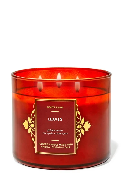Bath & Body Works Leaves Büyük Mum 411 g ürün görseli 1