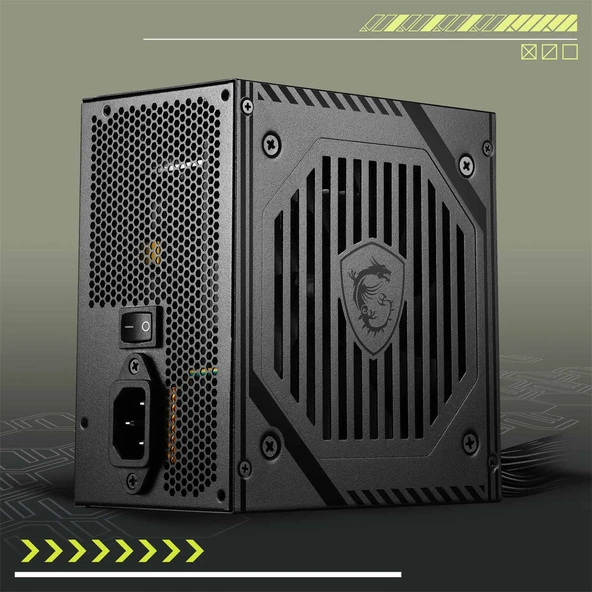 MSI MAG FORGE 150A B65 Gaming Mid-Tower PC Kasası - Resim 10