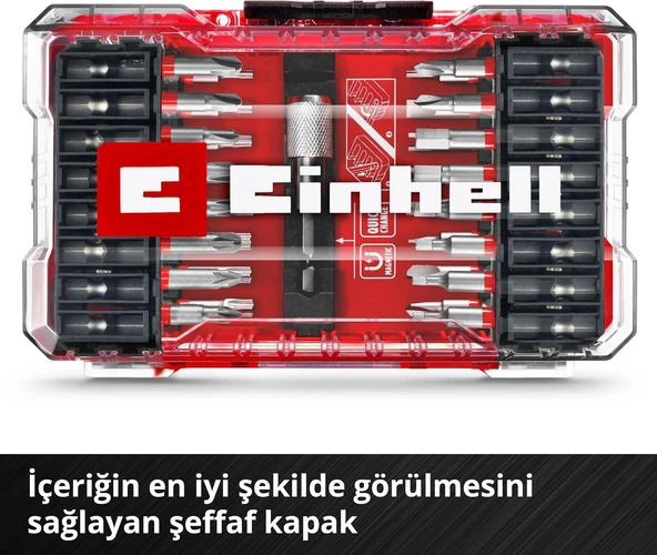 Einhell vidalama uç seti 33 parça M-CASE kutu - 118903 - Resim 5
