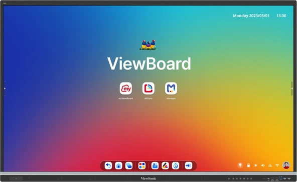 VIEWSONIC 55" ViewBoard IFP5551 4K Ultra HD İnteraktif Akıllı Ekran ürün görseli 1