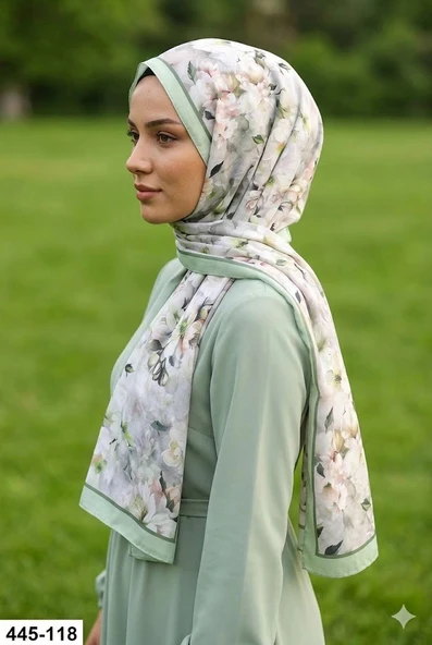 Buqle Dijital Desenli Soft Şal 445-118 ürün görseli 1