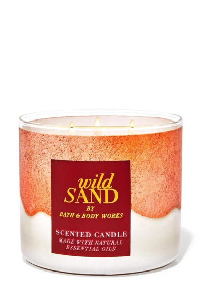 Bath & Body Works Wild Sand Büyük Mum 411 g ürün görseli 1