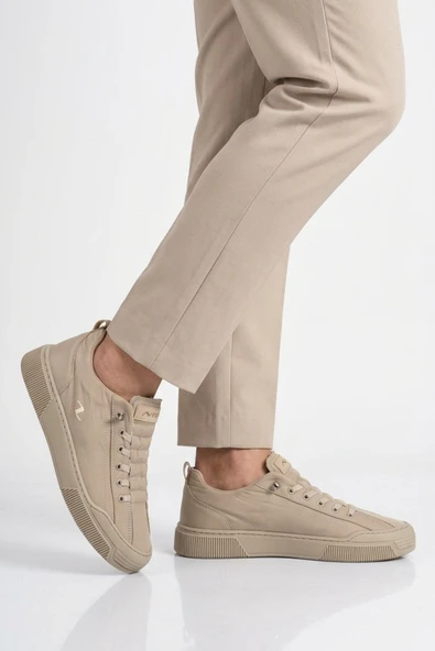 Bej Tekstil Erkek Casual Ayakkabı ürün görseli 1