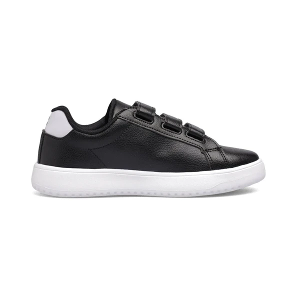 Siyah Cırtlı Unisex Çocuk Spor Ayakkabı ürün görseli 1