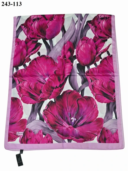 Sharell Soft Pamuk Şal (Pembe) 243-113 - Resim 2