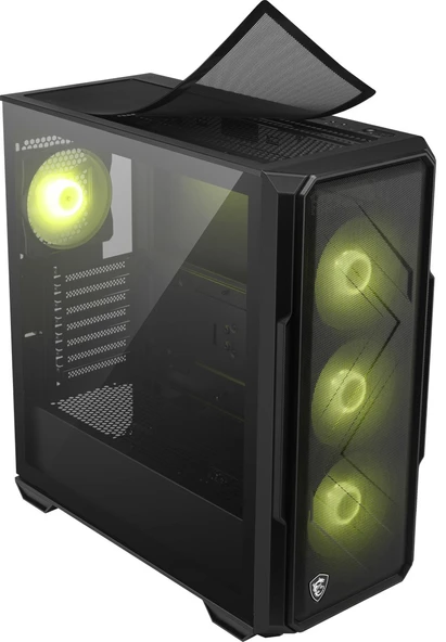 MSI MAG FORGE 150A B65 Gaming Mid-Tower PC Kasası - Resim 3