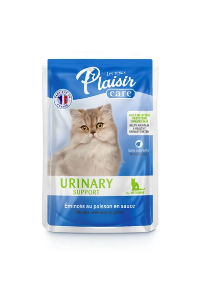 Plaisir Care Urinary Balıklı İdrar Yolu Sağlığı Destekleyici Yetişkin Kedi Konservesi 85 gr ürün görseli 1