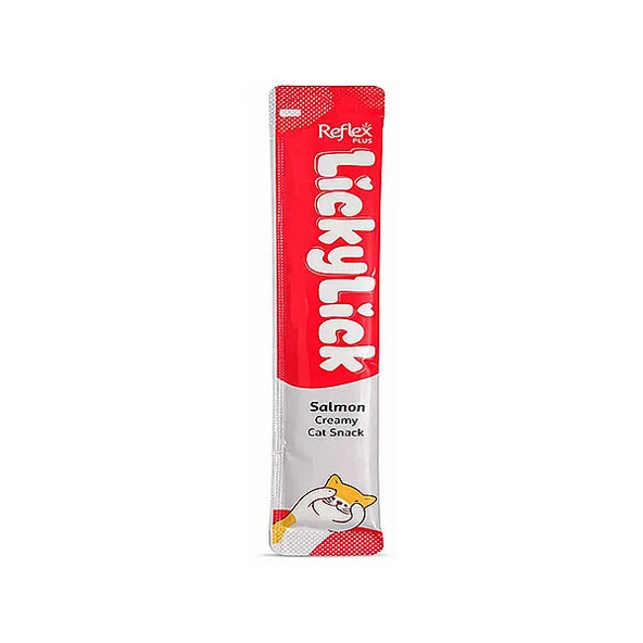 Reflex Plus Licky Lick Somonlu Sıvı Kedi Ödülü 15 Gr ürün görseli 1