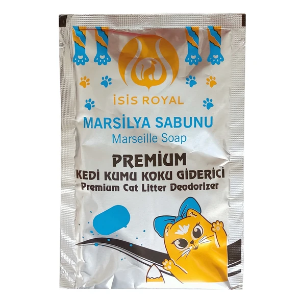Markapet Kedi Kumu Koku Giderici 25 gr Marsilya Sabunu Kokulu ürün görseli 1