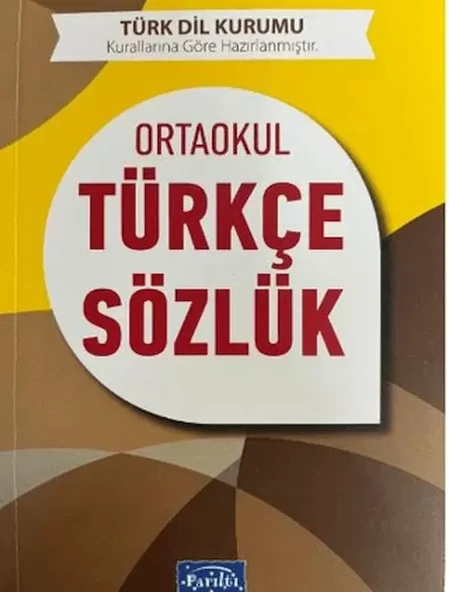Ortaokul Türkçe Sözlük ürün görseli 1