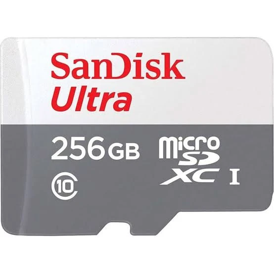 (Hasarlı Kutu, Açılmış Ürün)Sandisk Ultra 256GB Micro SD Hafıza Kartı 100MB/s UHS-I Hızlı Veri Transferi ürün görseli 1