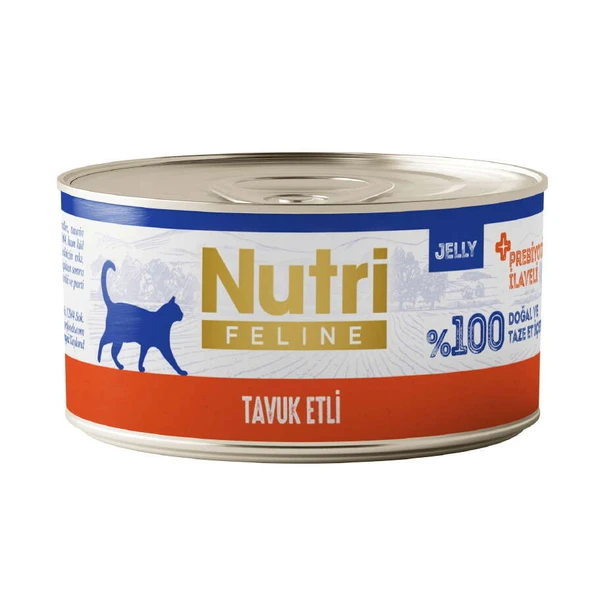 Nutri Feline Jelly Tavuk Etli Tahılsız Kedi Konservesi 70 Gr ürün görseli 1