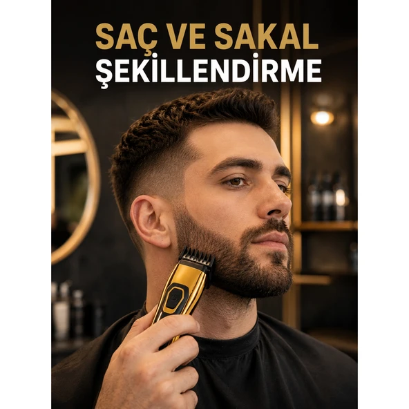 Çift Kademeli Güç Modlu Kablosuz Kişisel Bakım Seti ürün görseli 1