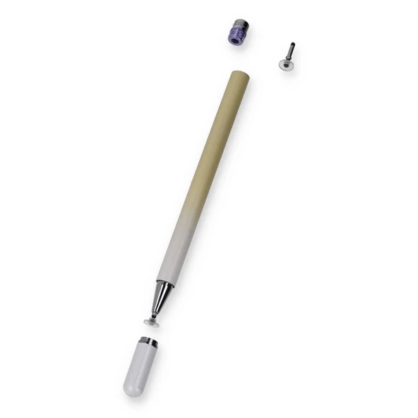 Dokunmatik Stylus Kalem Pen 108 - Sarı - Resim 3