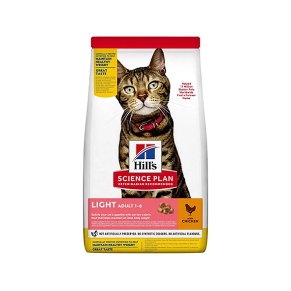 Hill's SP Light Tavuklu Yetişkin Kedi Maması1.5 KG ürün görseli 1