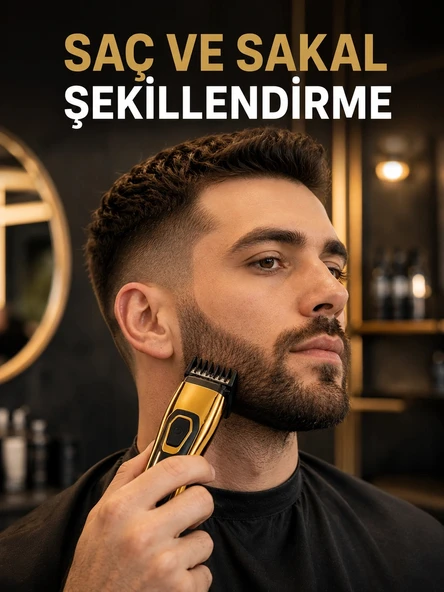 Çift Kademeli Güç Modlu Kablosuz Kişisel Bakım Seti ürün görseli 1