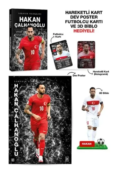 Hakan Çalhanoğlu - Sahanın Yıldızları - 3D Biblo Hediyeli! ürün görseli 1