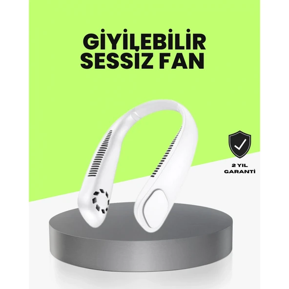 Bıçaksız Güvenli Tasarımlı Sessiz Boyun Fanı ürün görseli 1