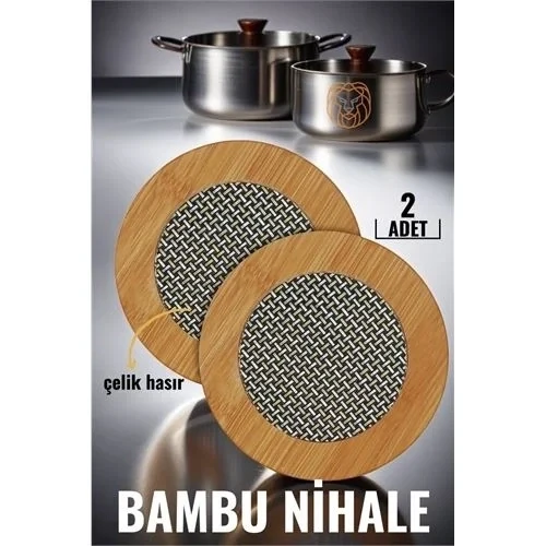 2 Li Bambu Çelik Telli Nihale Falper ürün görseli 1