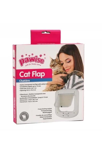Pawise Cat Flap-Kedi Kapısı 23x26cm ürün görseli 1