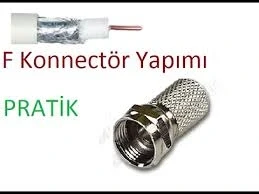 Ef Vi̇da 50 Parça Uydu Konnektör Rg-6-F (5047) ürün görseli 1
