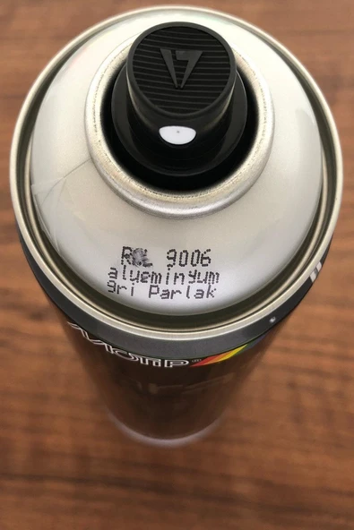MOTİP CARAT RAL9006 Alüminyum Gri Parlak Sprey Boya 400 ML ürün görseli 1
