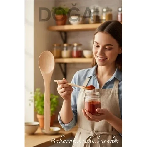 Doğal Gürgen Baharat Kaşığı – 13 Cm, Mini Boy, Şık Pratik Mutfak Yardımcısı 722256 ürün görseli 1