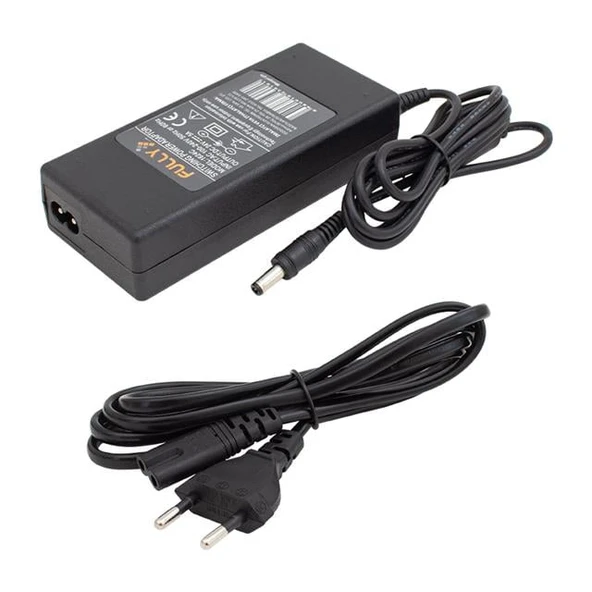 Fully 1624C 24 Volt 5 Amper 5.5 X 2.5 Uç Plastik Kasa Monitör Adaptörü ürün görseli 1