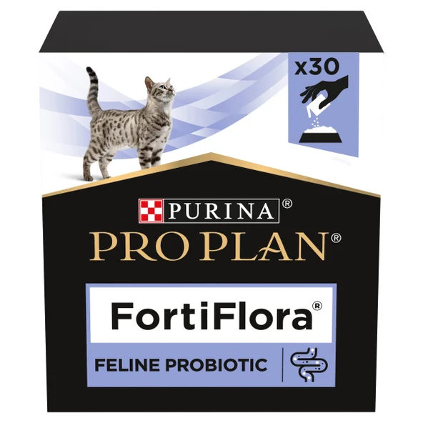 Pro Plan Fortiflora Kediler için Probiyotik 30x1 Gr ürün görseli 1