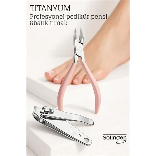 Pedikür Makası - Batık Tırnak Makası Profesyonel Set ürün görseli 1