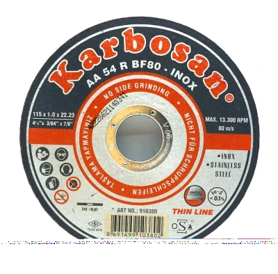 İnox Metal Di̇sk 115Mmx1.0X22 (5047) ürün görseli 1