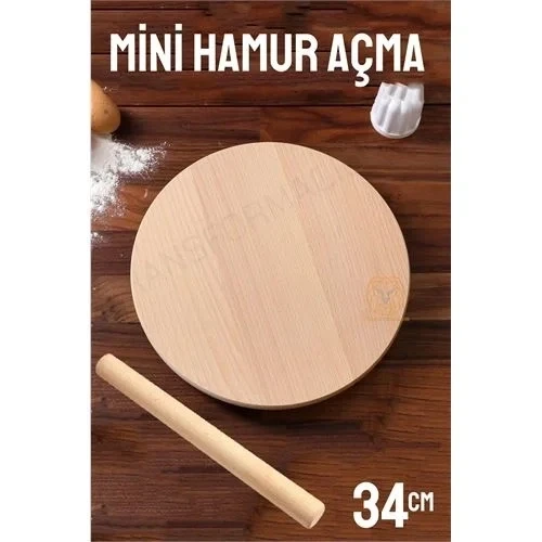 34 Cm Merdaneli Hamur Açma Masası 715494 ürün görseli 1