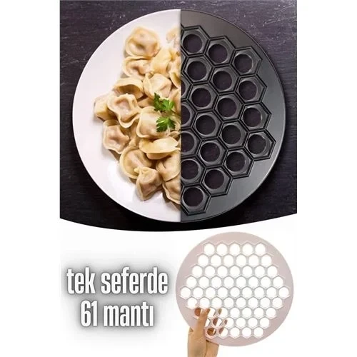 Mantı Kalıbı Tek Seferde 61 Mantı Lallula 720866 ürün görseli 1