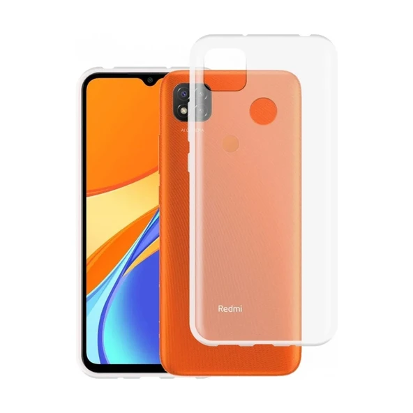 Redmi 9C Kılıf Lüx Şeffaf Silikon ürün görseli 1