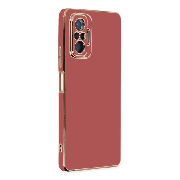 Redmi Note 10 Kılıf Volet Silikon - Kırmızı ürün görseli 1