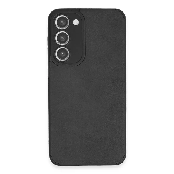 Galaxy S23 Kılıf Loop Deri Silikon - Siyah ürün görseli 1