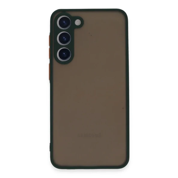 Galaxy S23 Kılıf Montreal Silikon Kapak - Yeşil ürün görseli 1