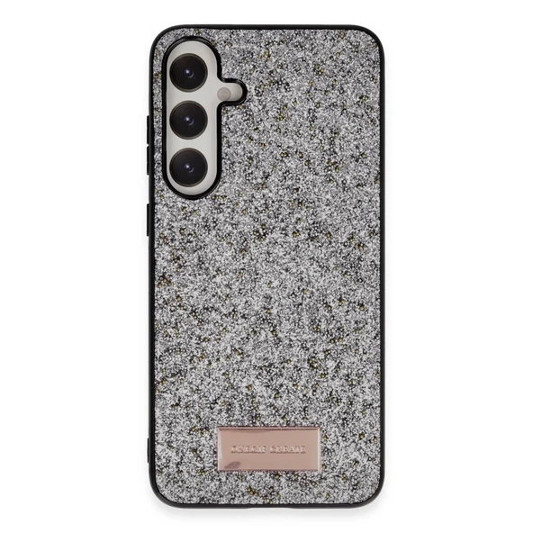 Onegif Galaxy A25 5G Bright Simli Kapak - Gümüş ürün görseli 1