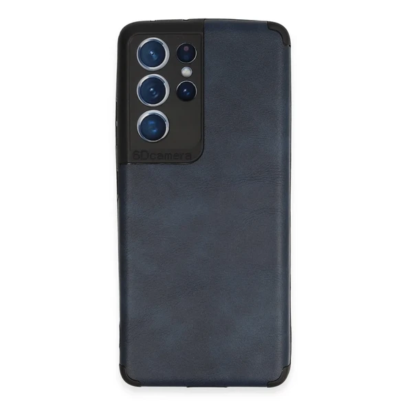 Galaxy S21 Kılıf Loop Deri Silikon - Lacivert ürün görseli 1