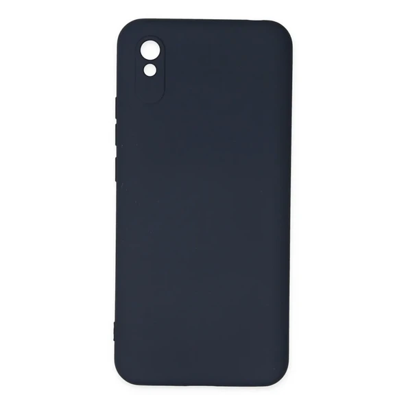 Redmi 9A Kılıf Nano İçi Kadife Silikon - Lacivert ürün görseli 1
