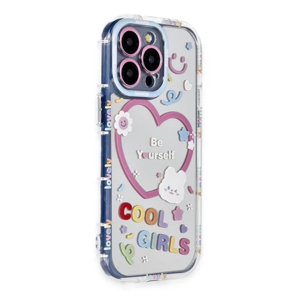 İphone 14 Kılıf Reflexion Desenli Kapak - Desen 1 ürün görseli 1