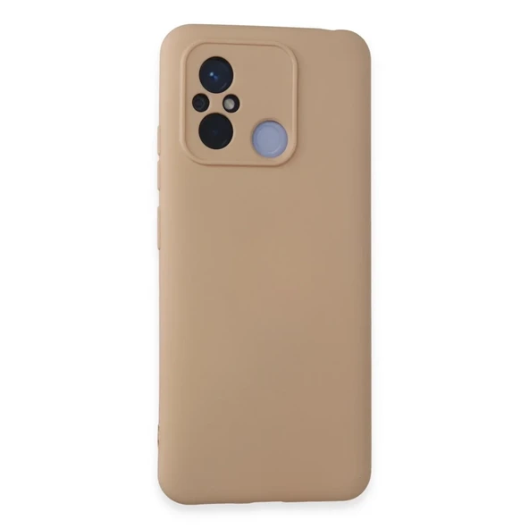 Redmi 12C Kılıf Nano İçi Kadife Silikon - Pudra ürün görseli 1