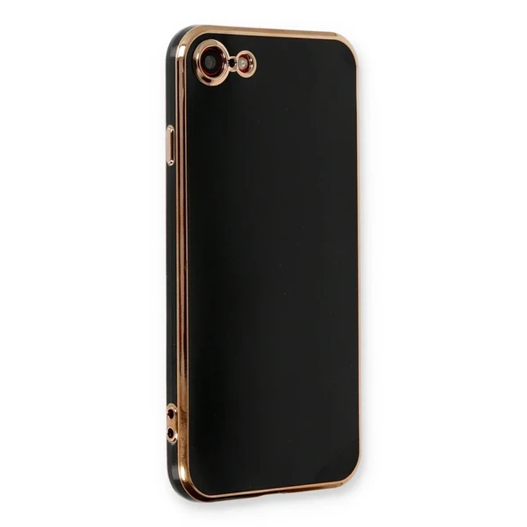 İphone 7 Kılıf Volet Silikon - Siyah ürün görseli 1