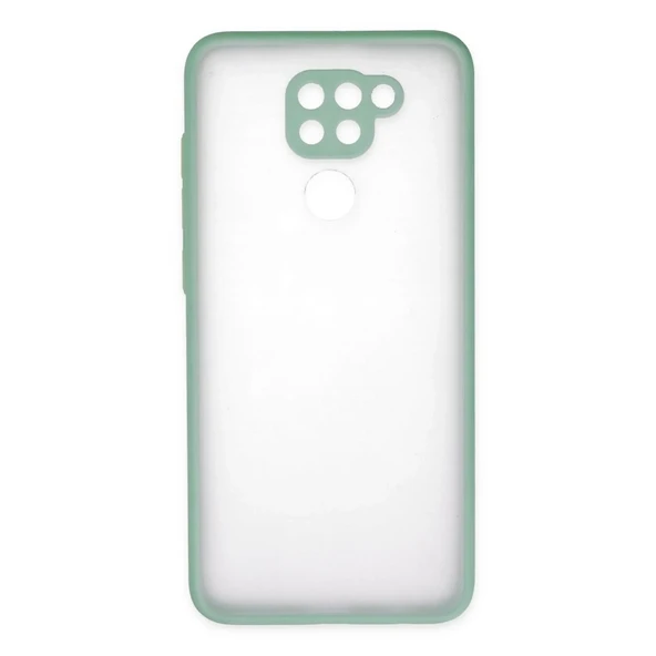 Redmi Note 9 Kılıf Montreal Silikon Kapak - Turkuaz ürün görseli 1