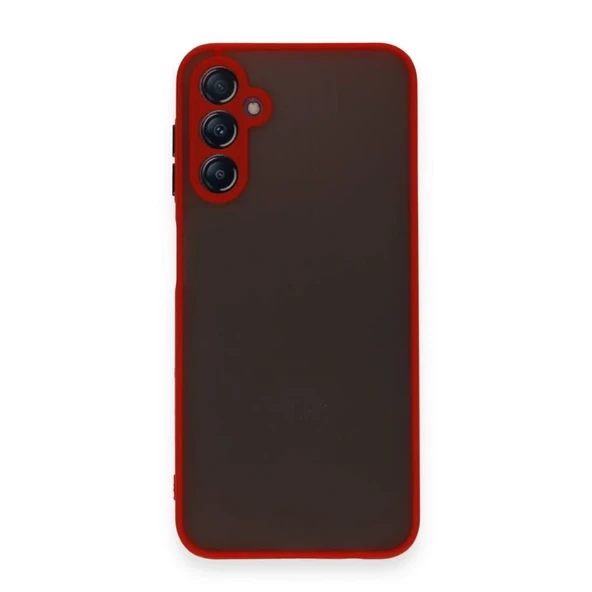 Galaxy A25 5G Kılıf Montreal Silikon Kapak - Kırmızı ürün görseli 1